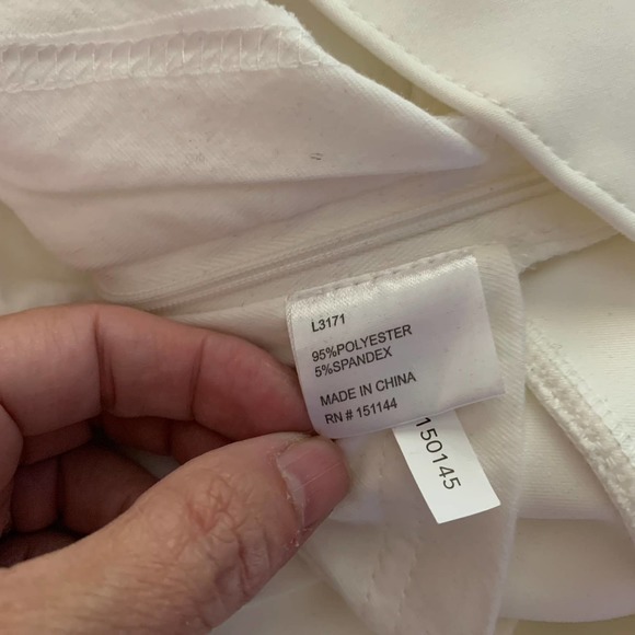 LEA & VIOLA White Ruffle 2-Piece Dress Set - Picture 15 of 15